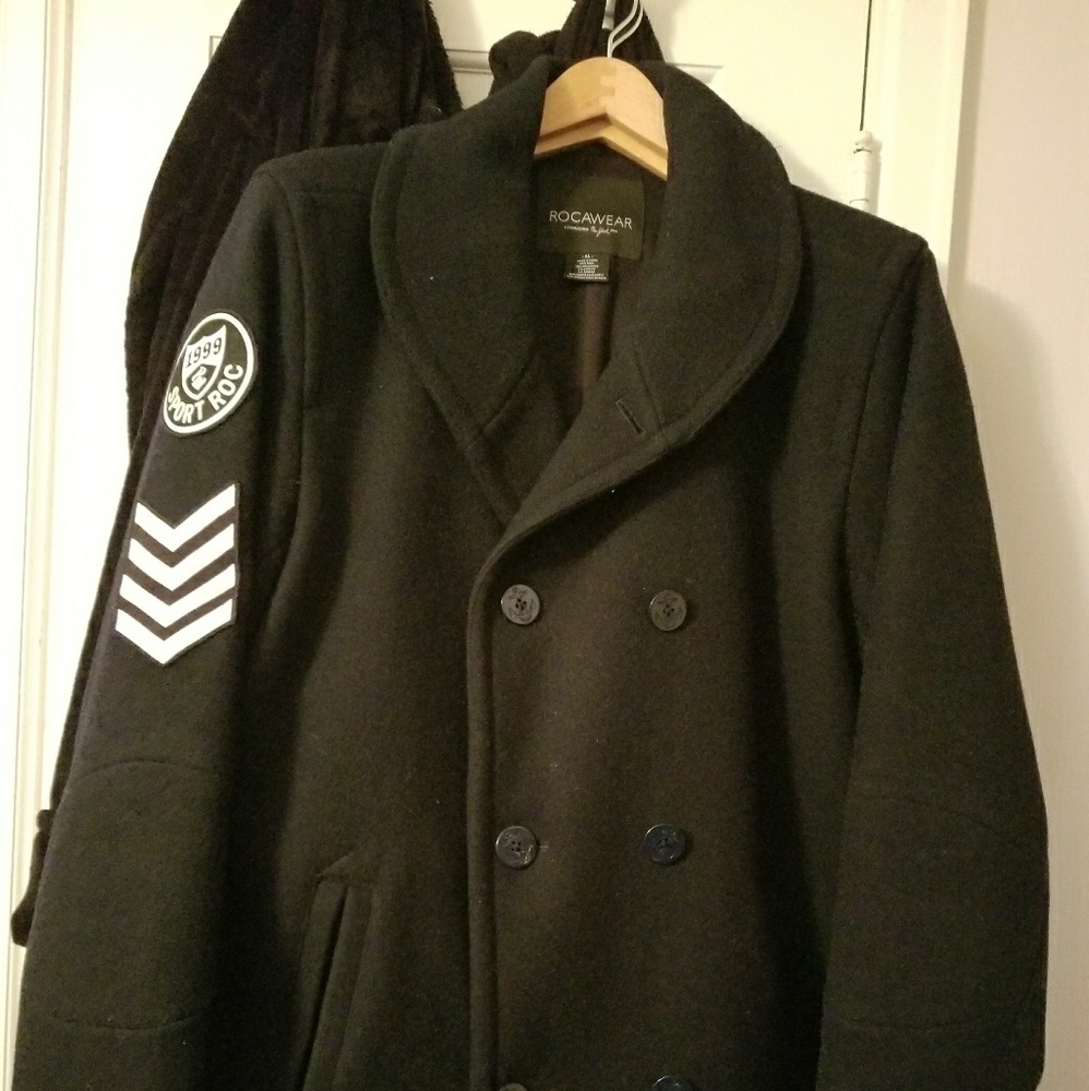 1999 Sport Roc double Breasted coat for men!